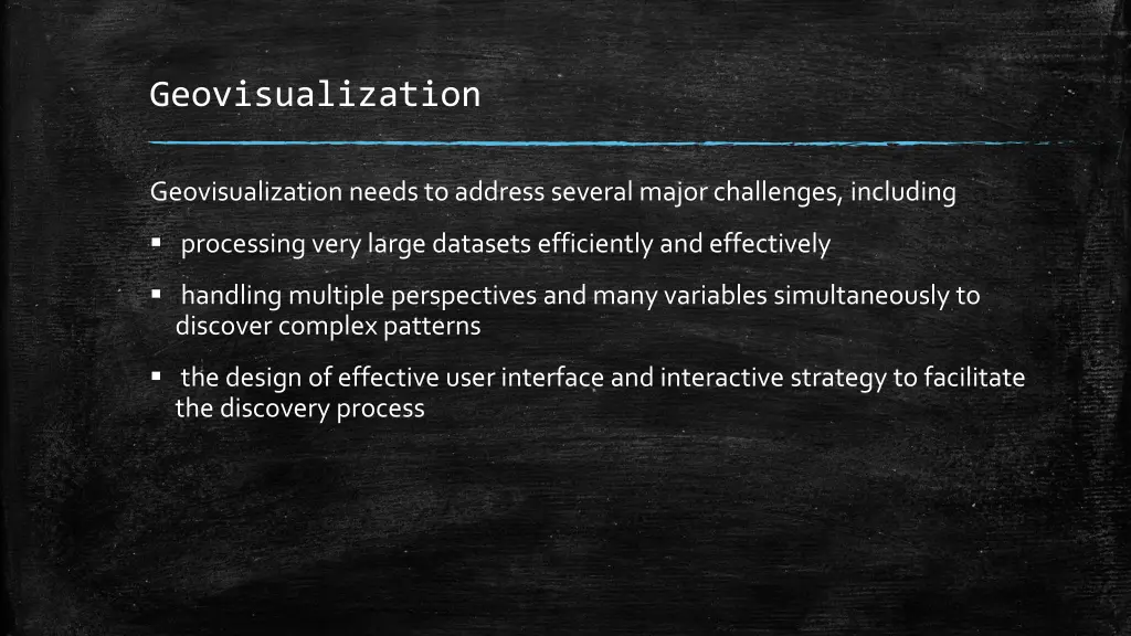 geovisualization 1
