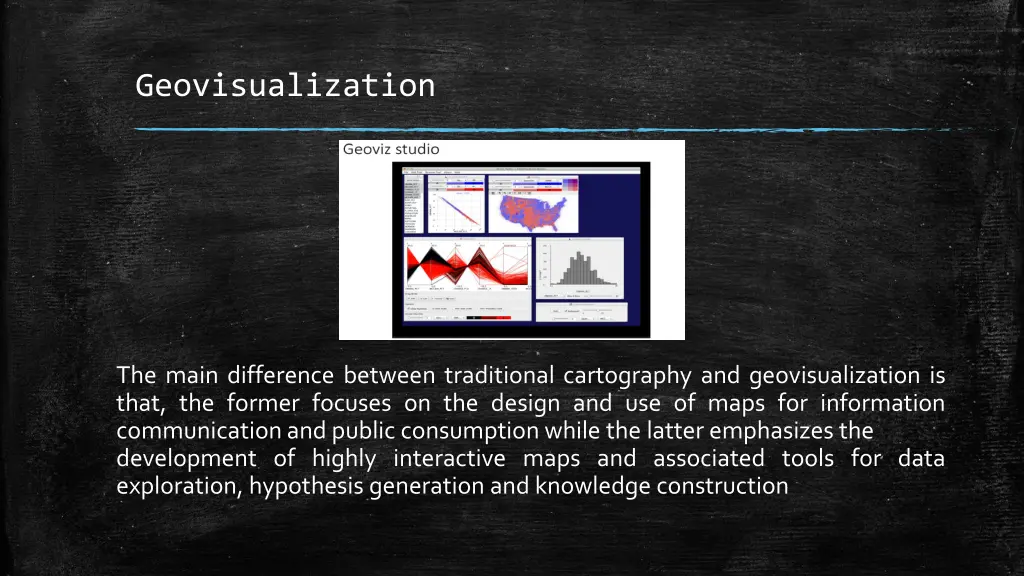 geovisualization