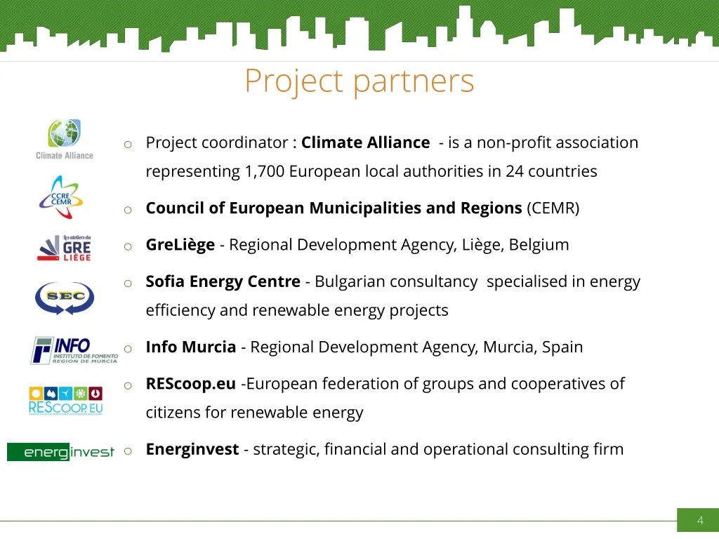 project partners