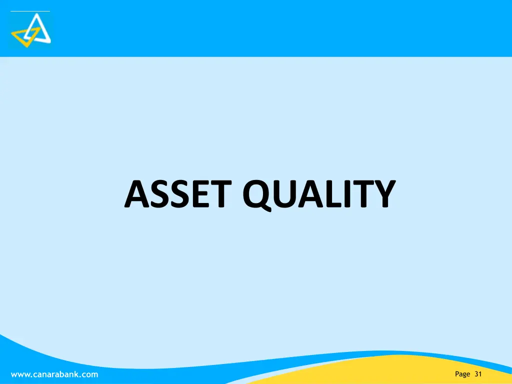 asset quality