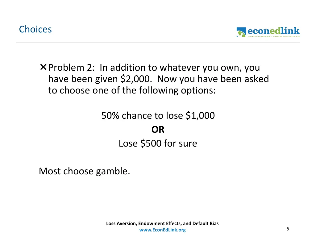 choices 1