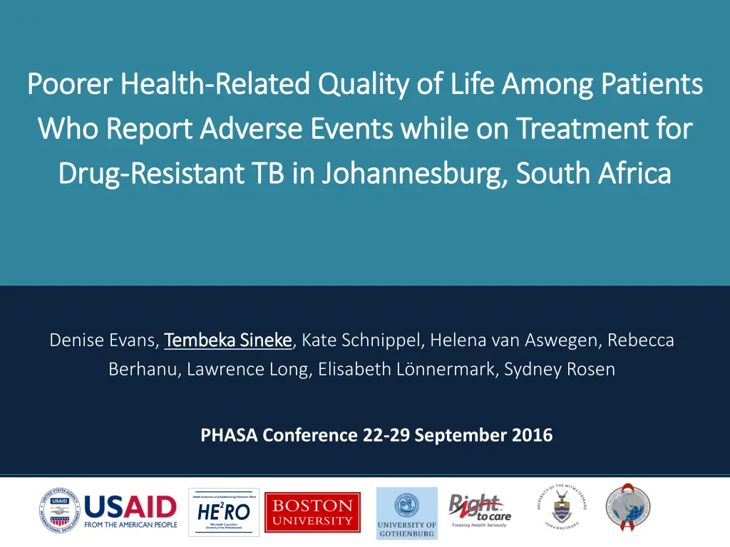poorer health poorer health related quality