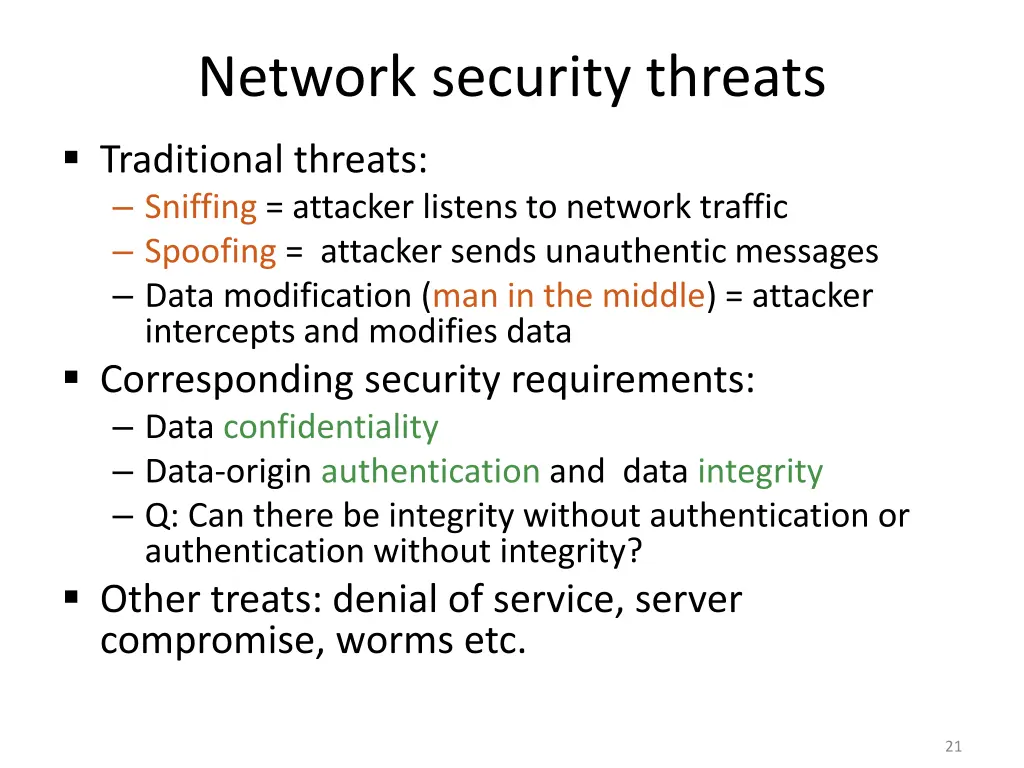 network security threats