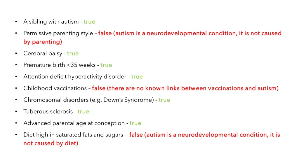 a sibling with autism true