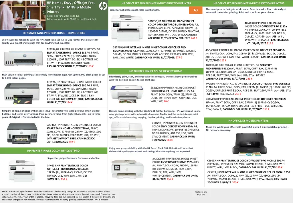 hp home envy officejet pro smart tank mfps mobile
