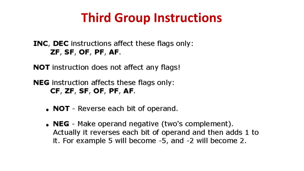 third group instructions 1