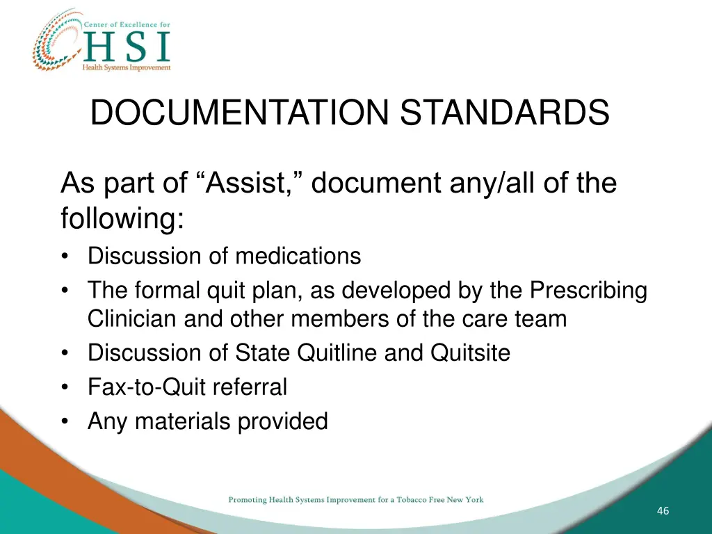 documentation standards 1