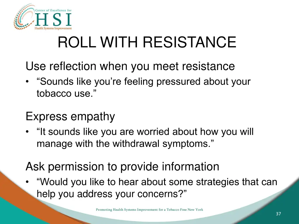 roll with resistance