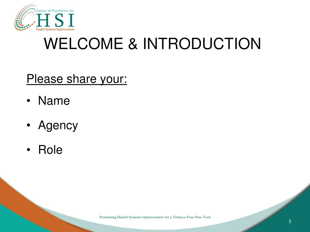 welcome introduction