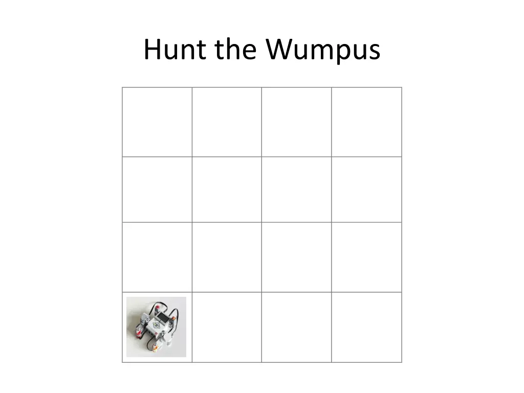 hunt the wumpus