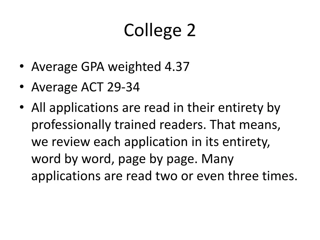 college 2