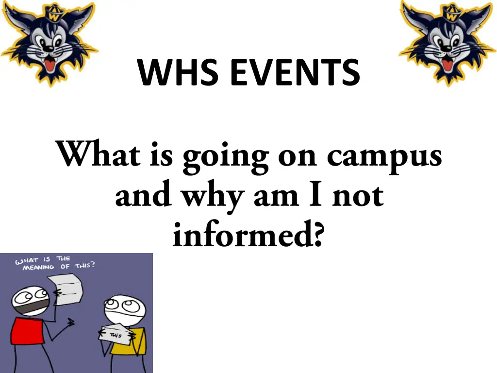 whs events