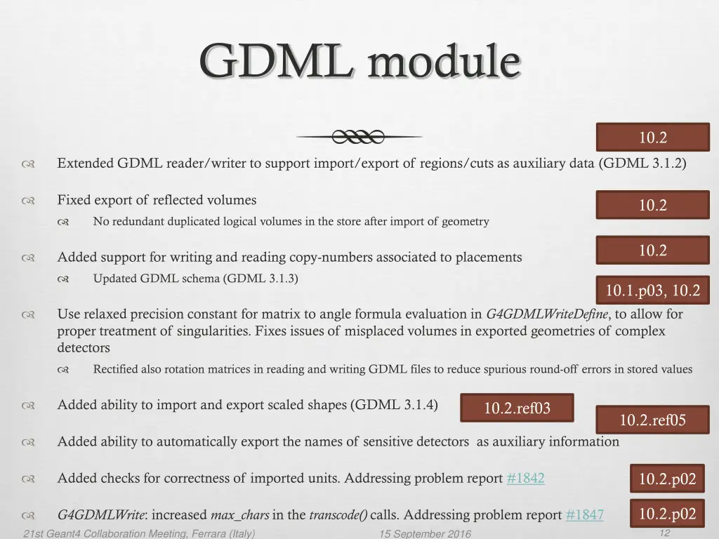 gdml module