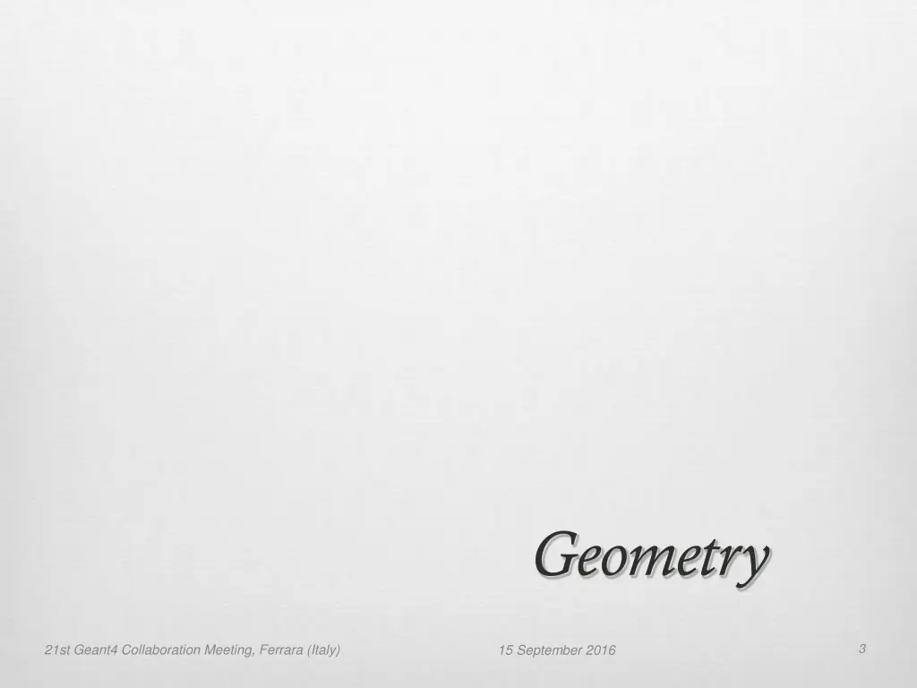 geometry