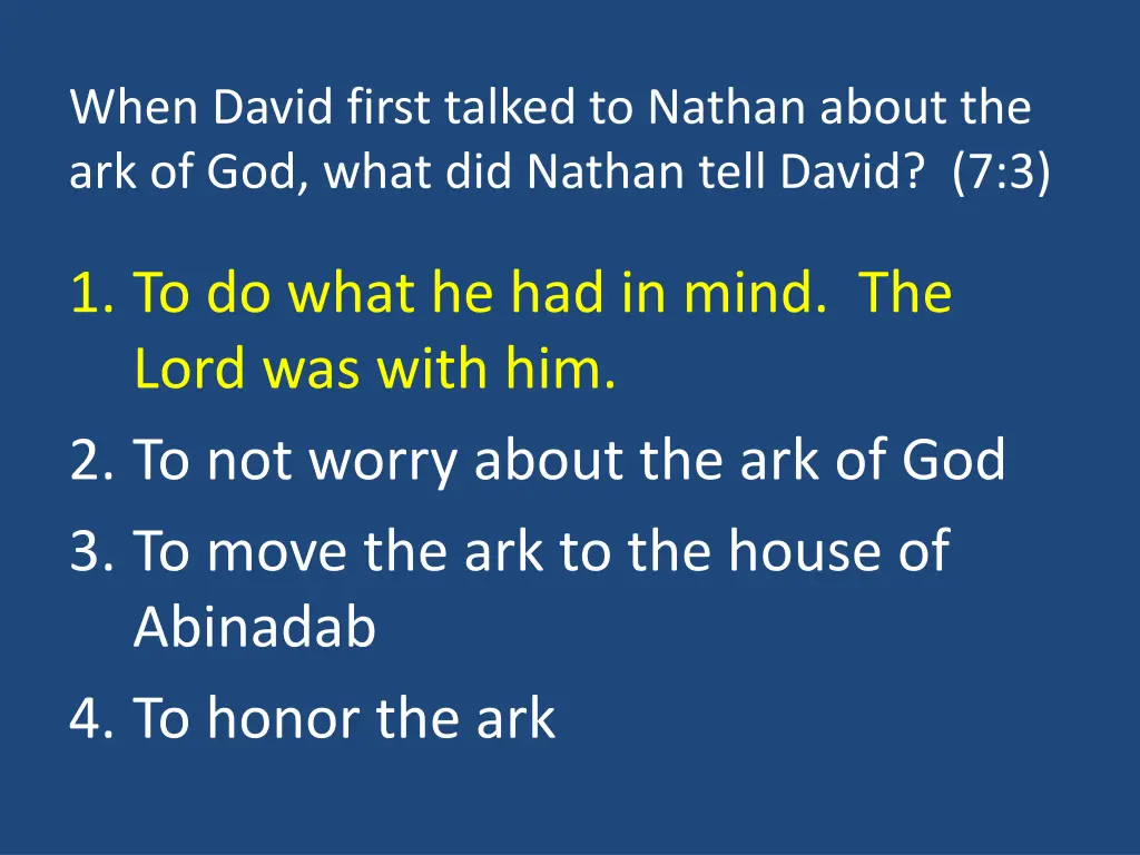 when david first talked to nathan about 1