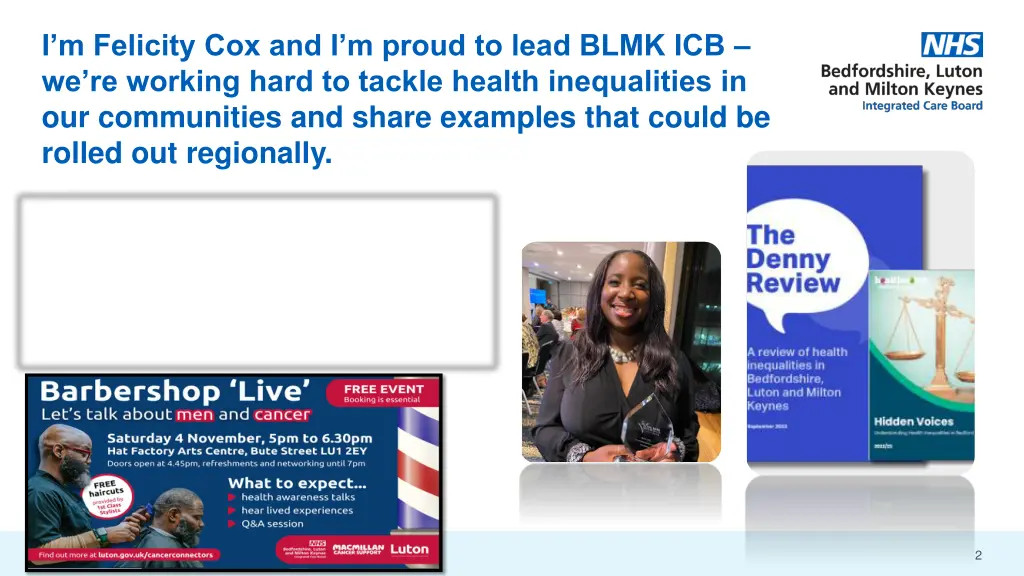 i m felicity cox and i m proud to lead blmk