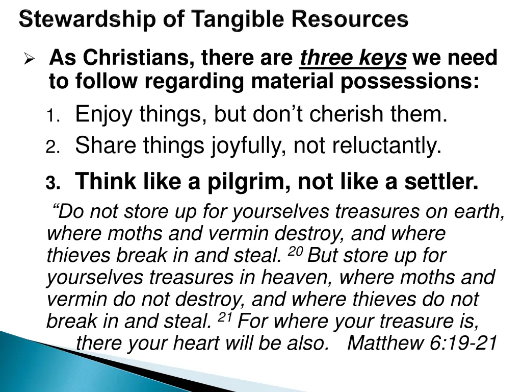 as christians there are three keys we need 1
