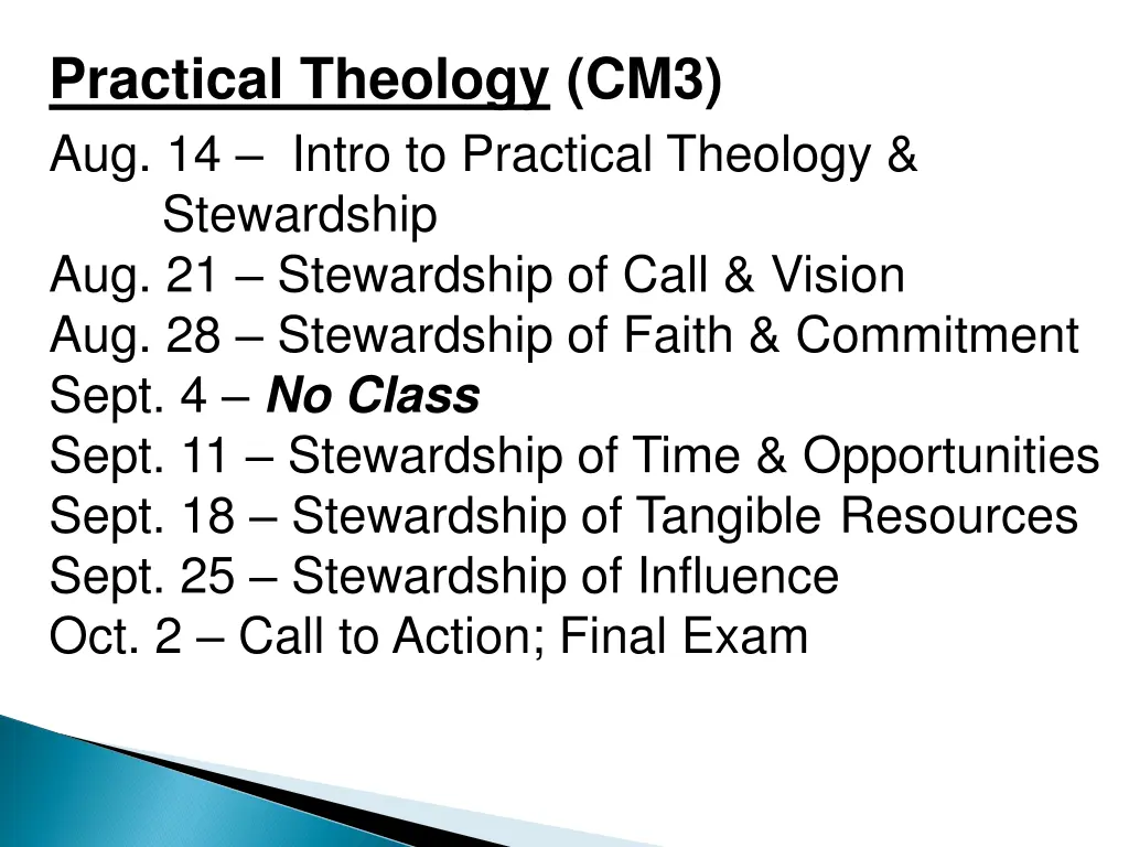 practical theology cm3 aug 14 intro to practical