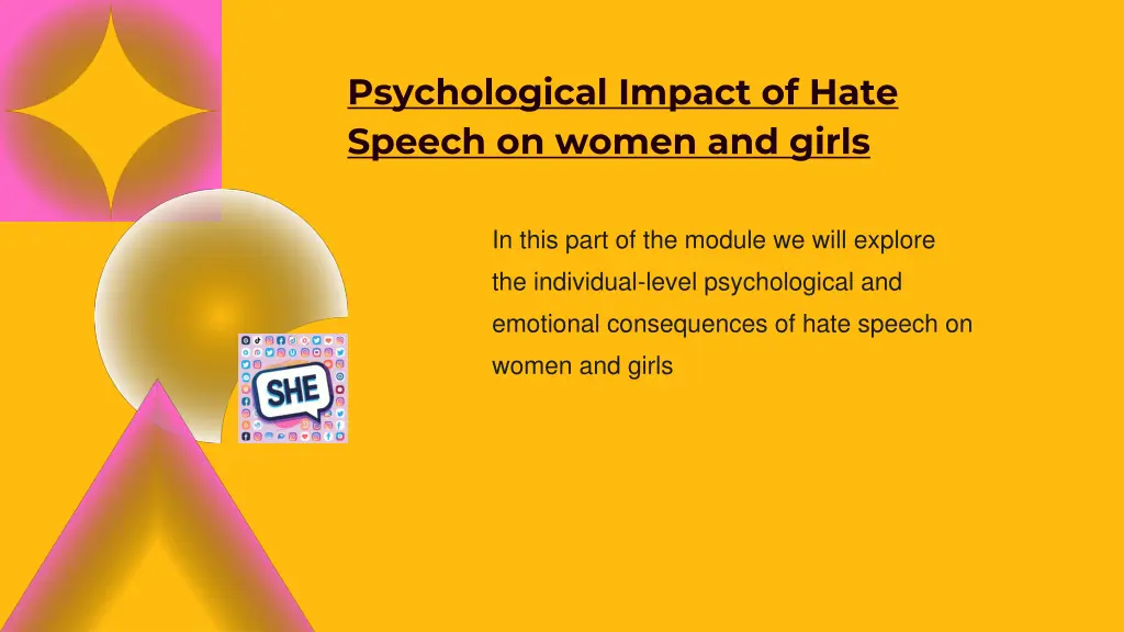 psychological impact of hate speech on women