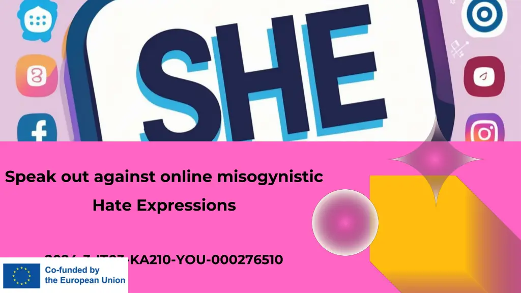 speak out against online misogynistic