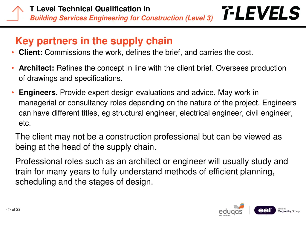 t level technical qualification in building 2