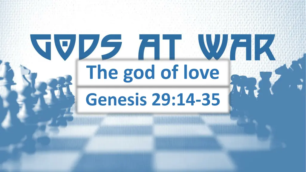 the god of love