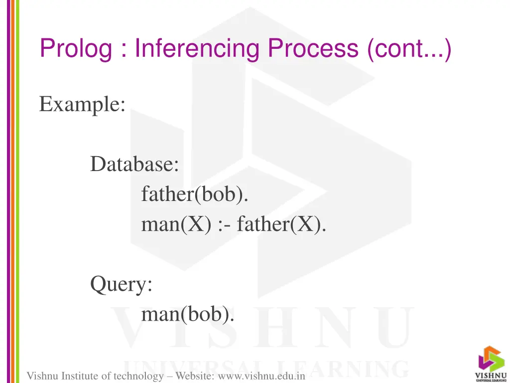 prolog inferencing process cont 2