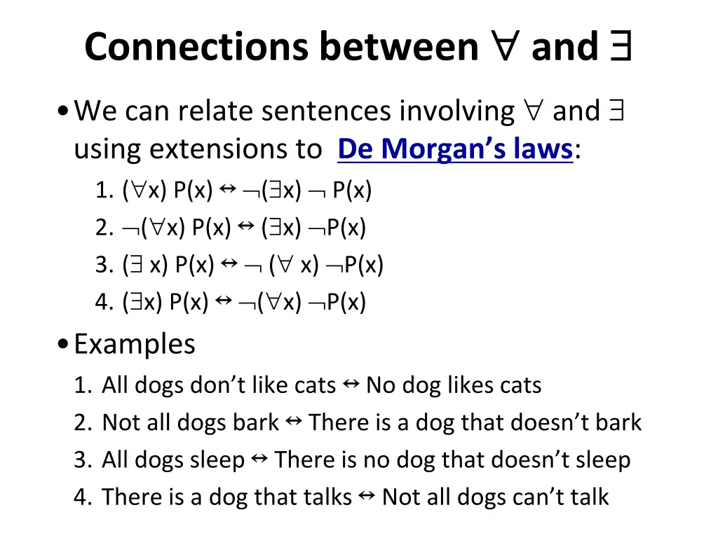 connections between and