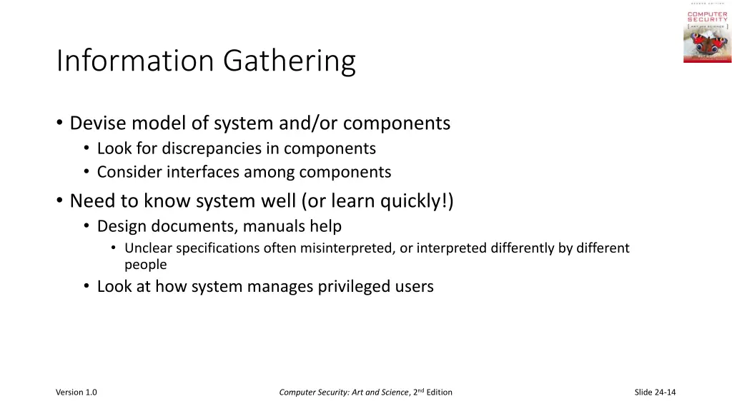 information gathering