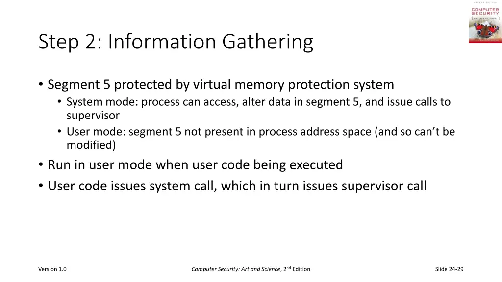 step 2 information gathering