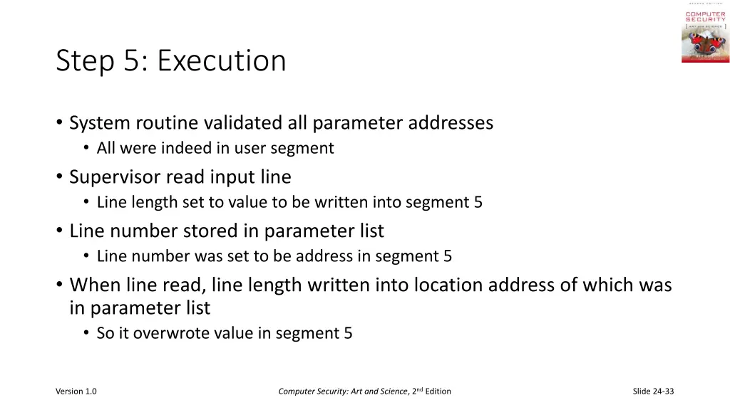step 5 execution