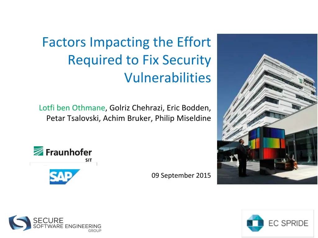 factors impacting the effort required