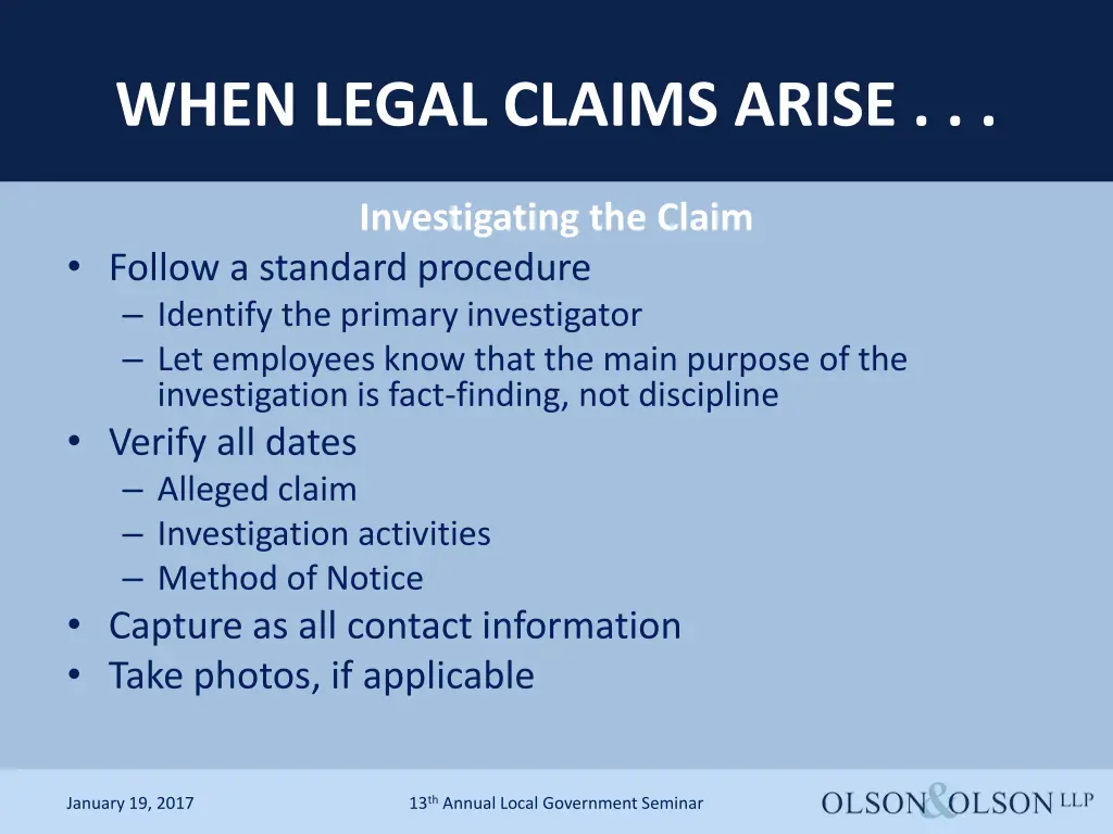 when legal claims arise 4