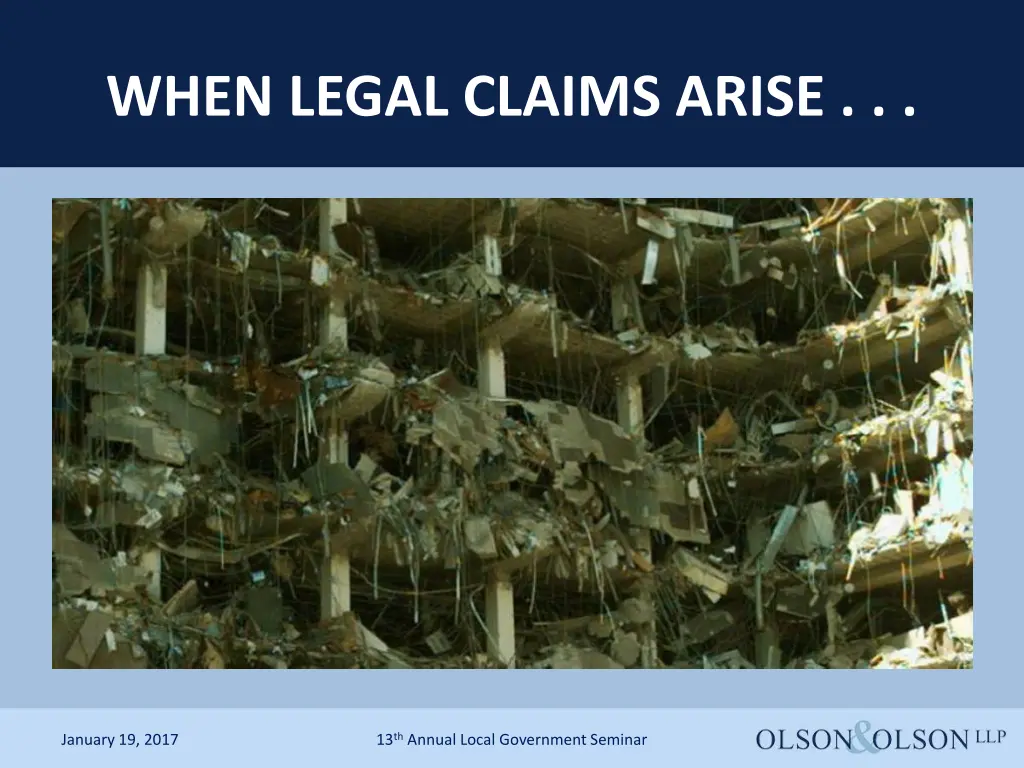 when legal claims arise 5