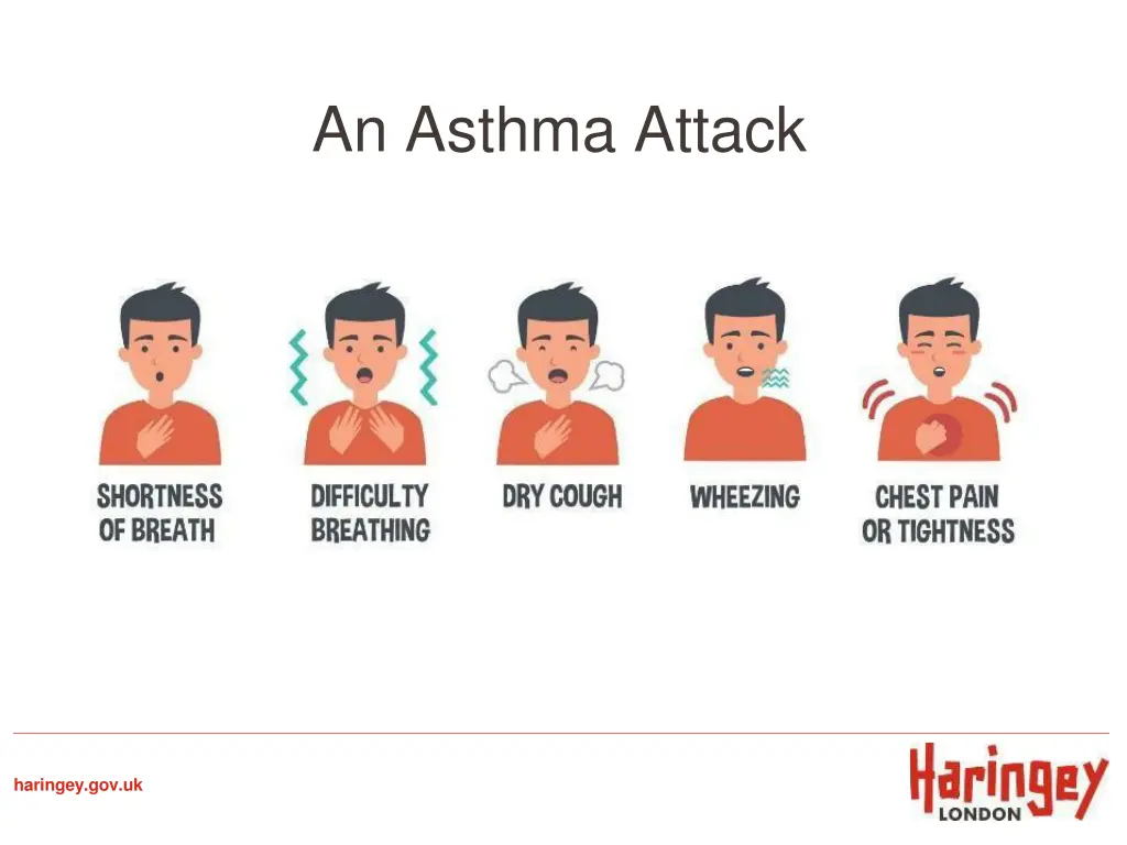 an asthma attack