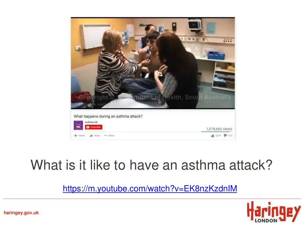 what is it like to have an asthma attack