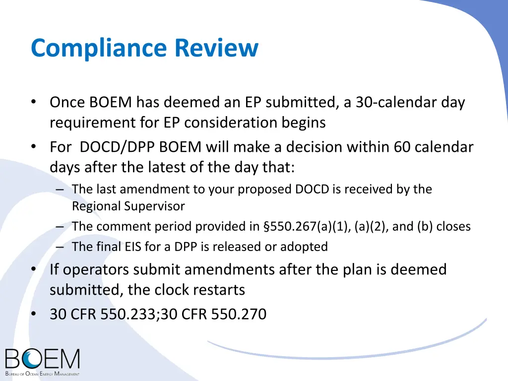compliance review