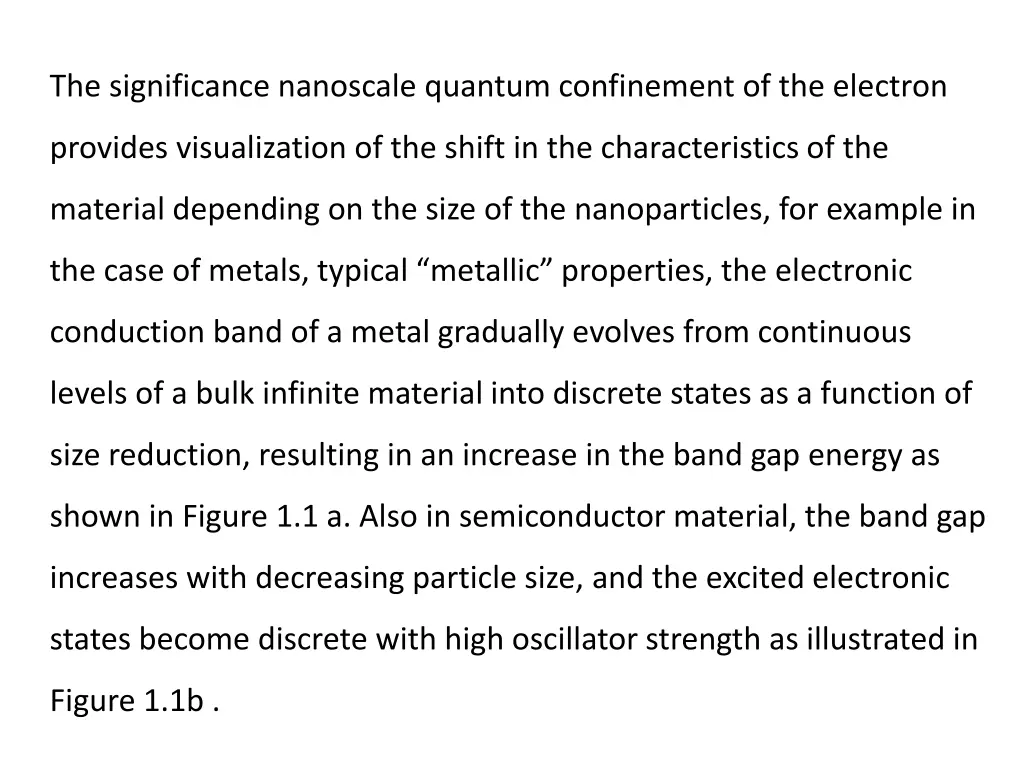 the significance nanoscale quantum confinement 1