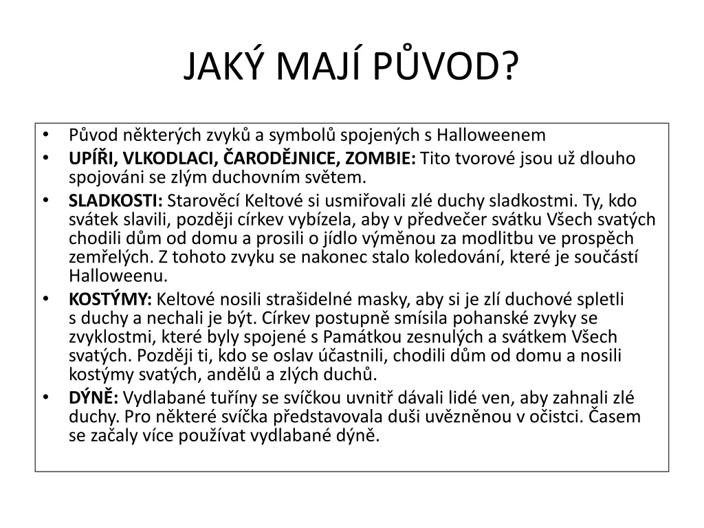 jak maj p vod