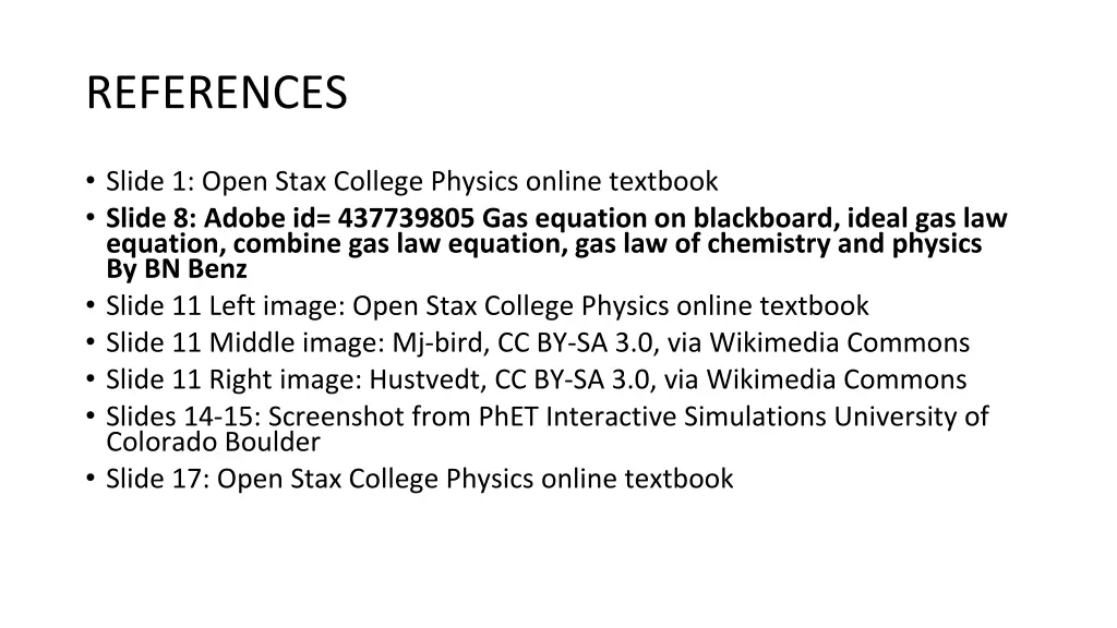 references