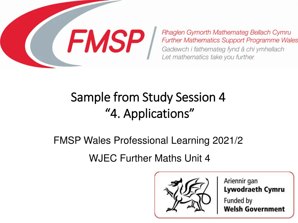 sample from study session 4 sample from study