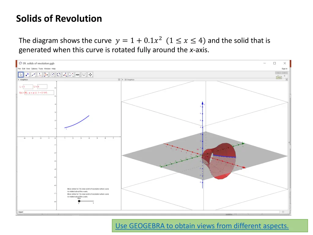 solids of revolution