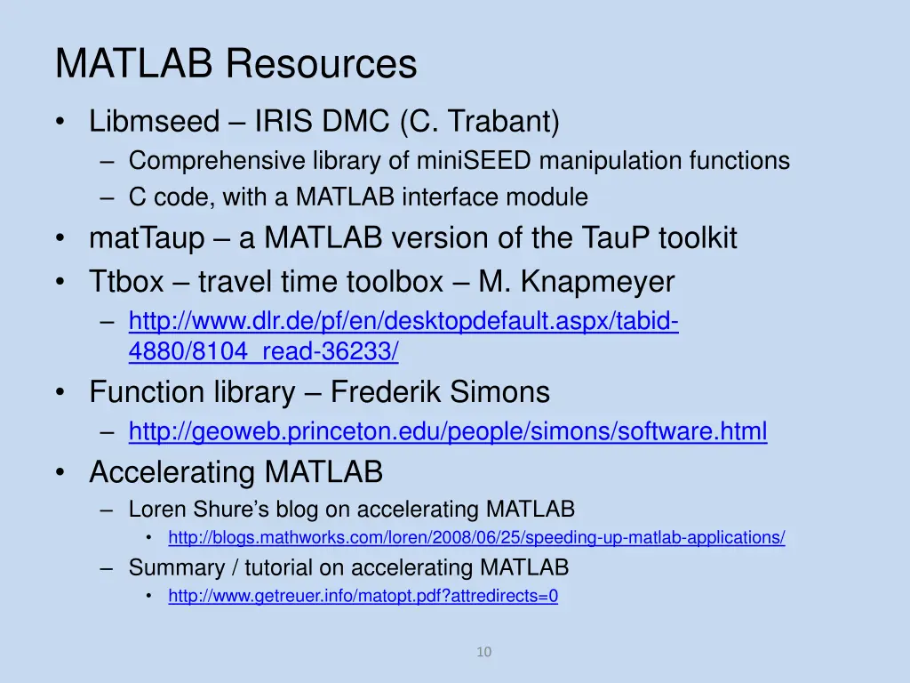 matlab resources 1