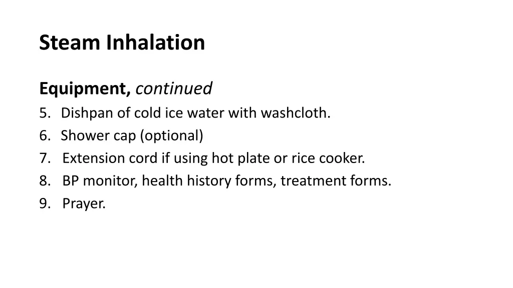 steam inhalation 11