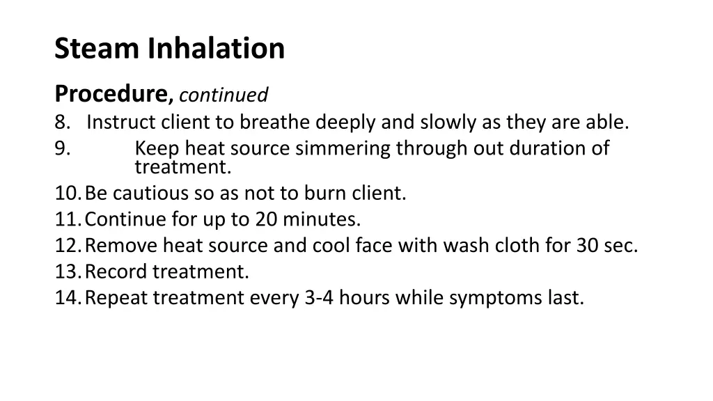 steam inhalation 13