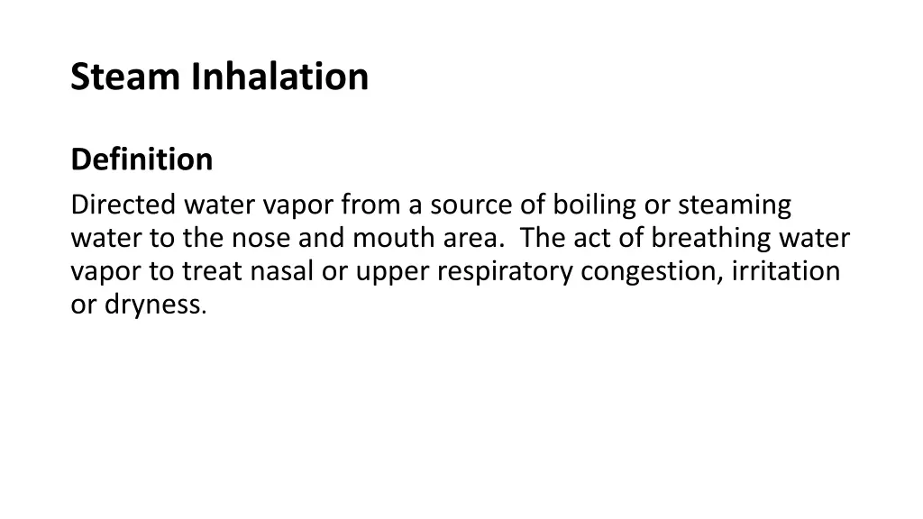 steam inhalation 6
