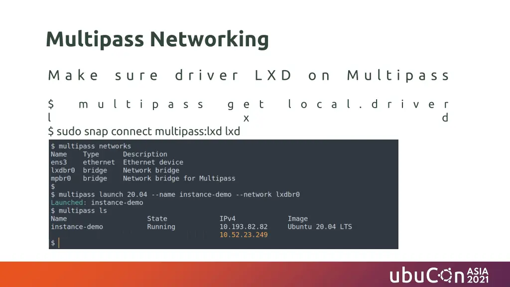 multipass networking 1