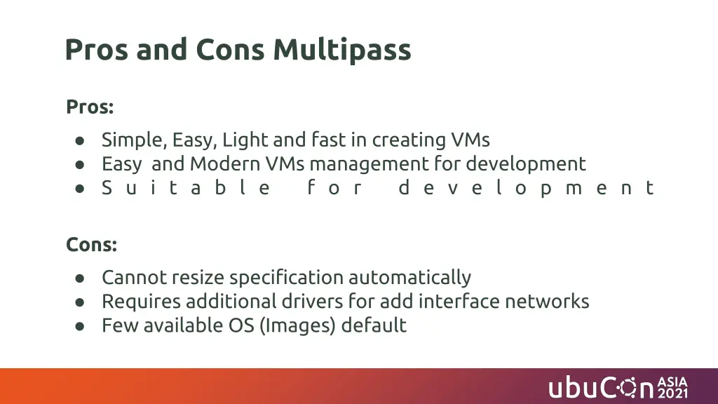 pros and cons multipass