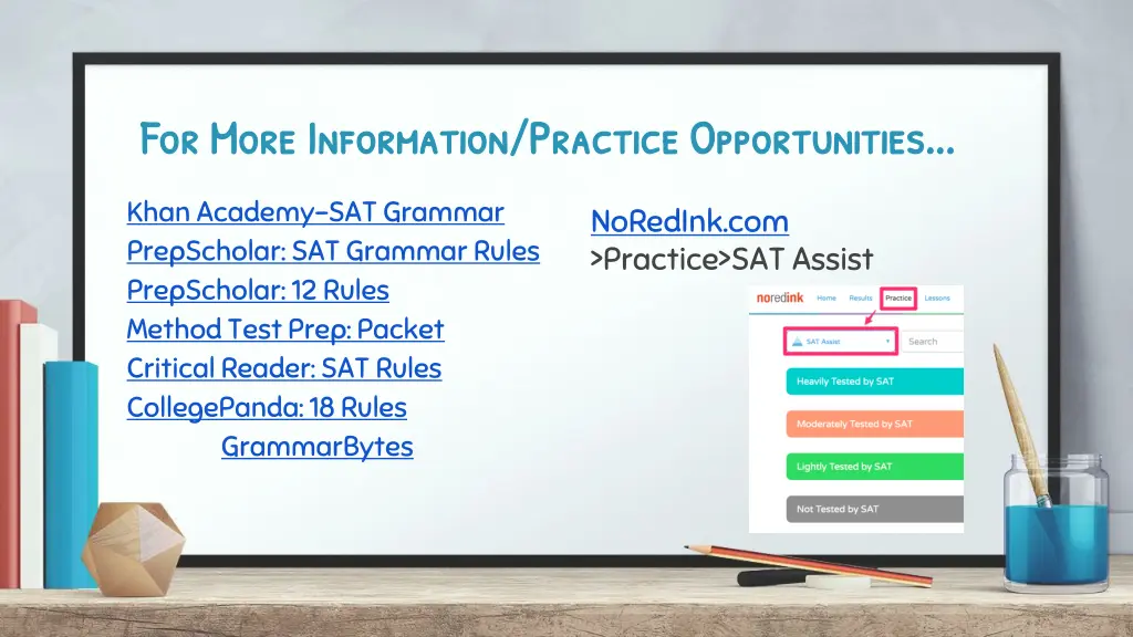 for more information practice opportunities
