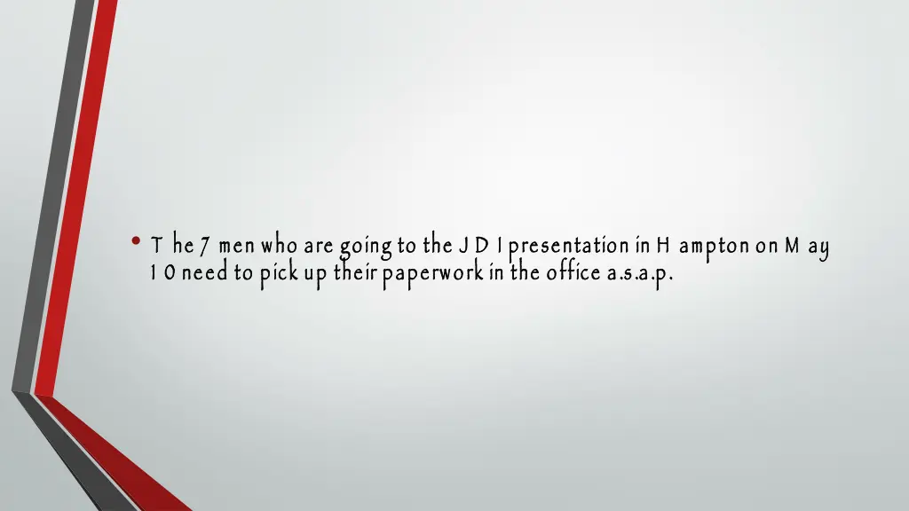 t he 7 men who are going